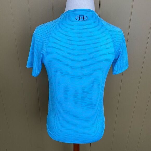 Under Armour The Tech Tee men S loose fit short sleeve Crewneck stripe t-shirt - Picture 7 of 9